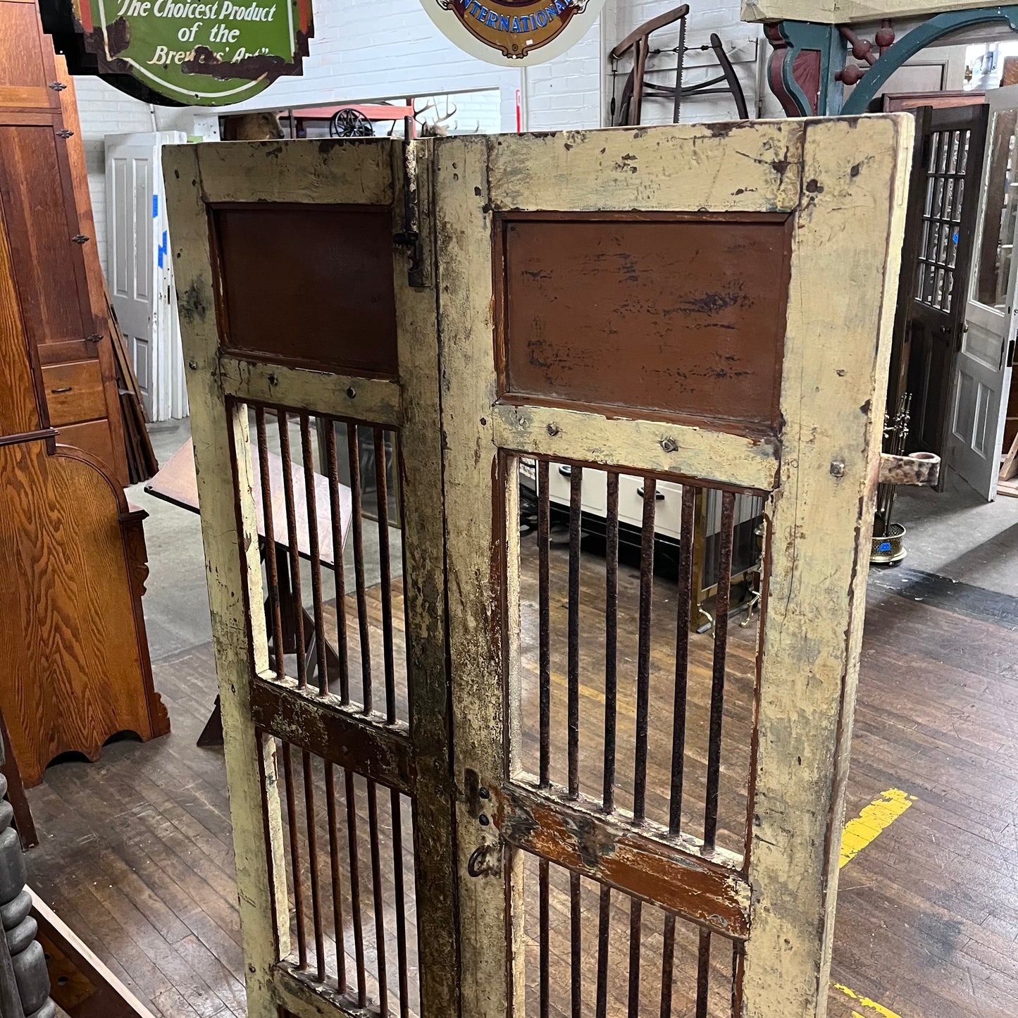 Antique Teak Garden Gate Set(India?)