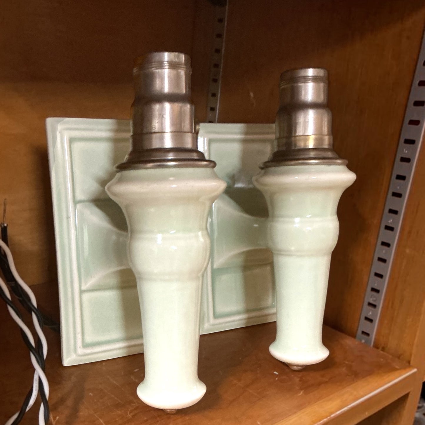 Antique Bath Sconces(1930’s)Rewired