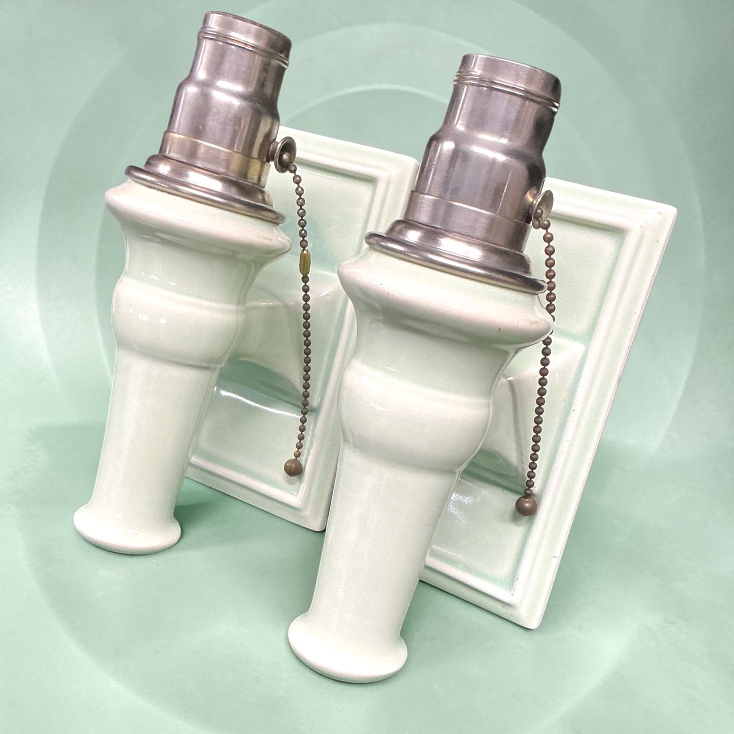 Antique Bath Sconces(1930’s)Rewired