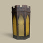 Antique Gothic Church Lantern     (Rewired)