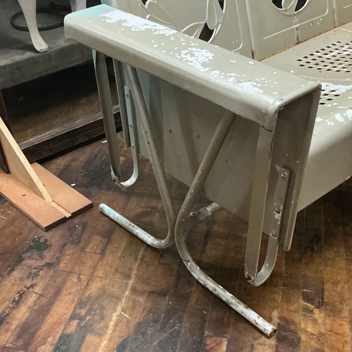 Antique Three Seat Glider
