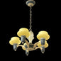 Antique Art Deco Five Light Chandelier    (1930’s)