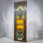 Large Antique Stained Glass Window