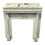 Load image into Gallery viewer, Antique Oak (Painted) Rustic Fireplace Surround Mantel
