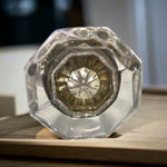 Load image into Gallery viewer, Large Antique Glass Knob With Hint of Pink/Purple
