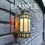 Load image into Gallery viewer, Pair of Large Antique Cast Bronze Exterior Sconces
