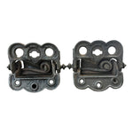 Load image into Gallery viewer, Two Antique Cast Iron Loaded Screen Door Hinges
