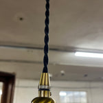 Load image into Gallery viewer, Antique Holophane Pendant Light
