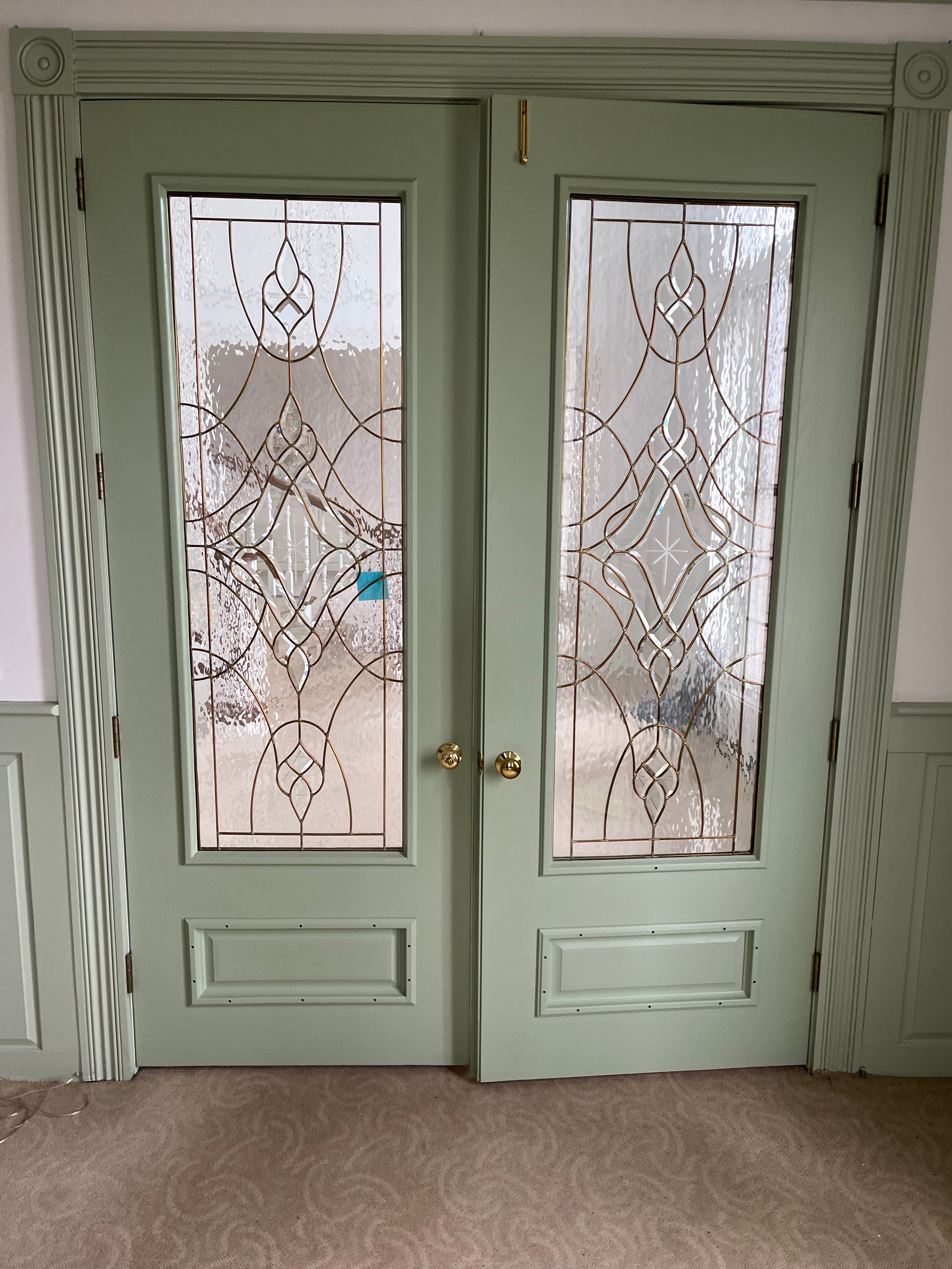 Newer (25 Year Old) French Entry Doors