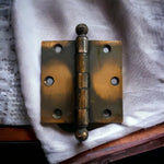 Load image into Gallery viewer, Antique Flashed Copper Plated (Japanned) 3 1/2&quot; x 3 1/2&quot; Hinges
