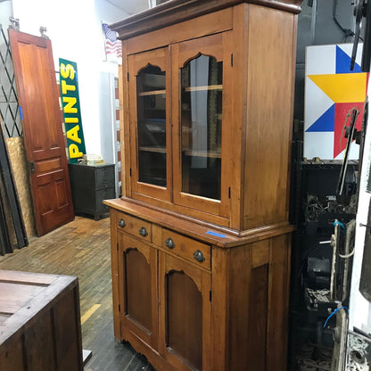 Antique Cherry Hutch