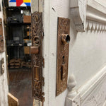 Load image into Gallery viewer, Ornate Antique 1870s Door with Half Glass
