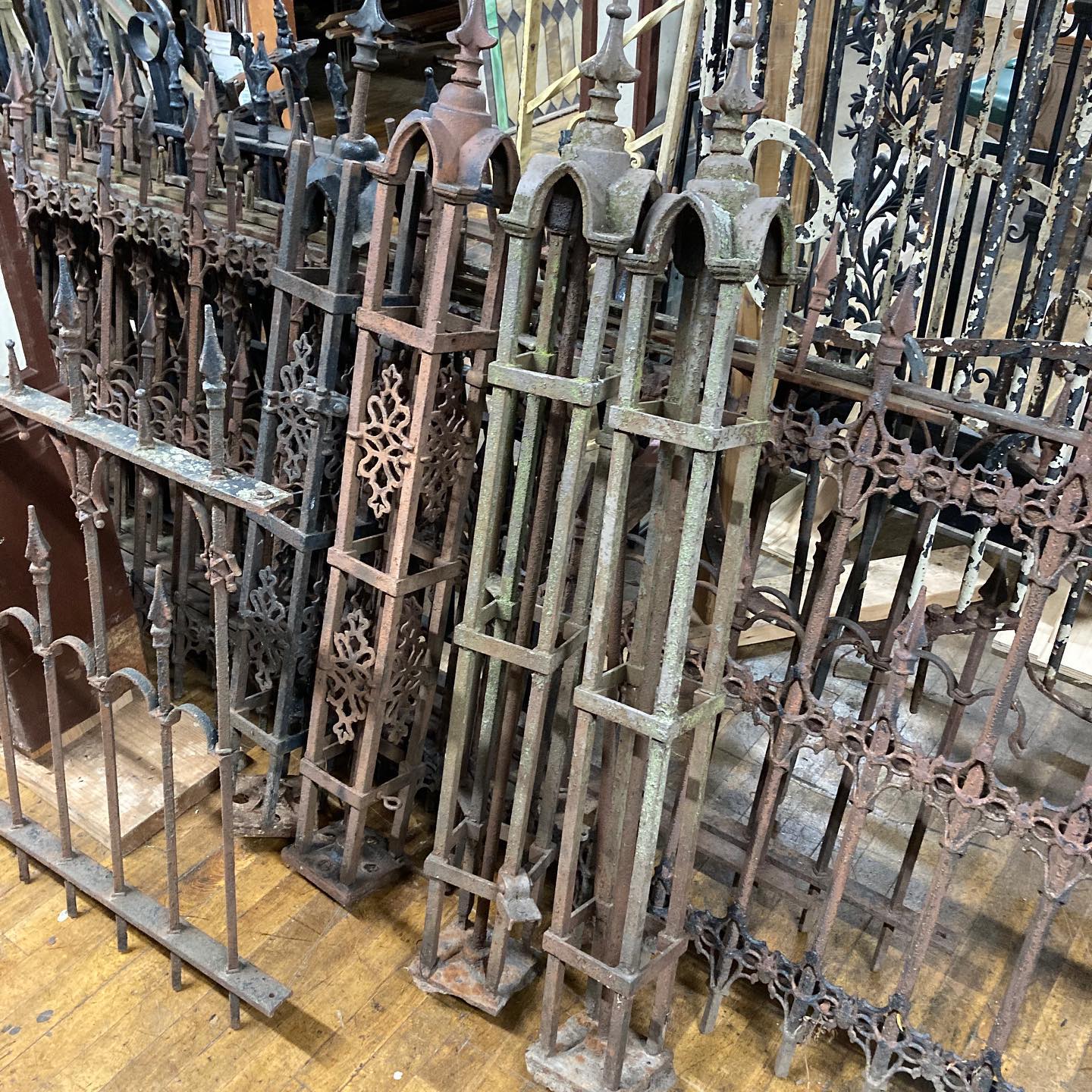 Antique Wrought Iron Fencing