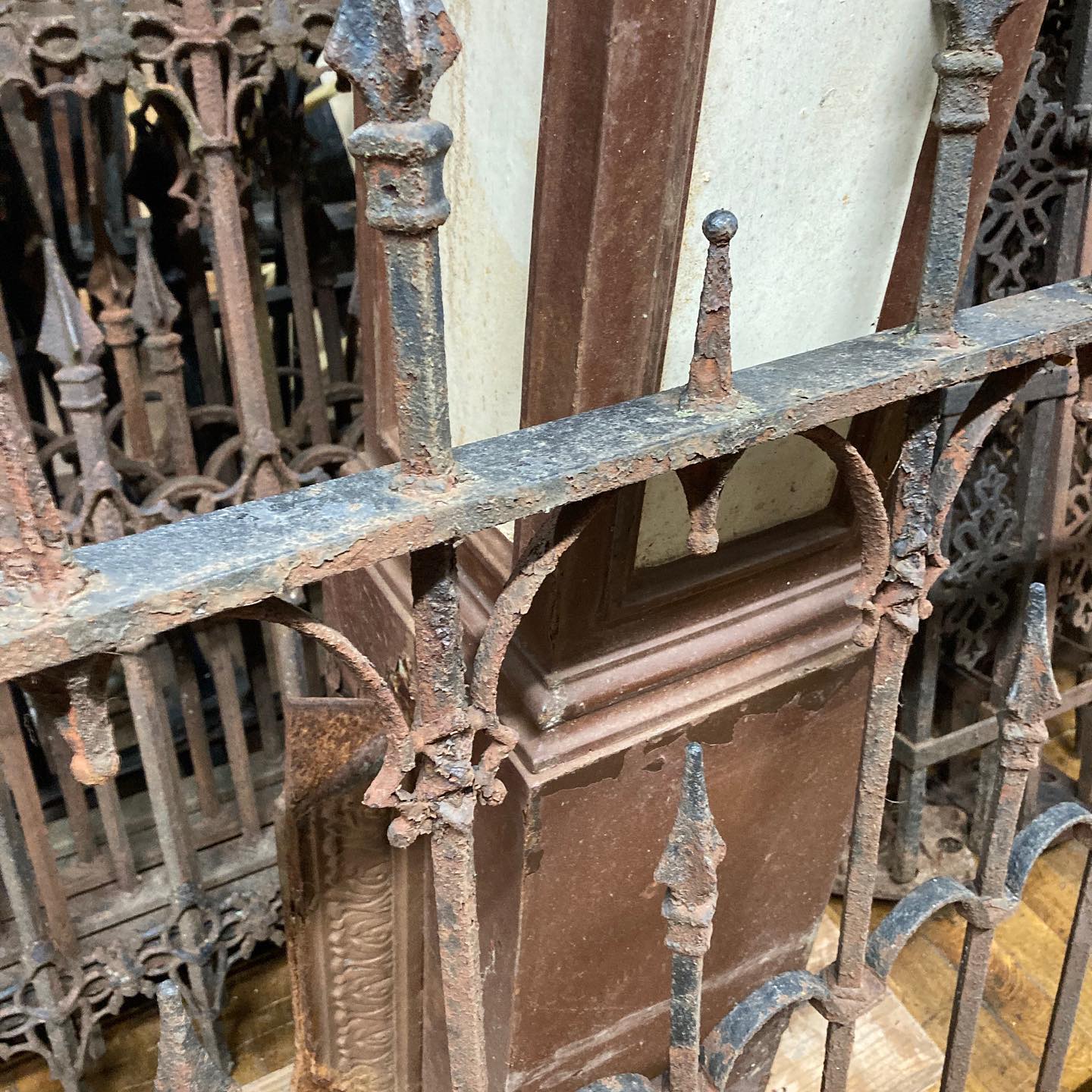 Antique Wrought Iron Fencing