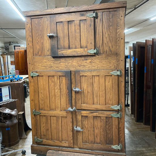 Antique Oak Ice Box