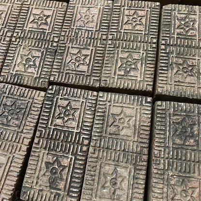 Nelsonville Salt-Glazed "Star" Bricks