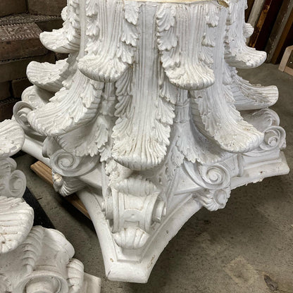 Vintage Plaster Capitals