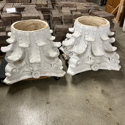 Vintage Plaster Capitals