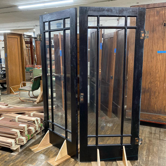 Antique Craftsman Style French Doors