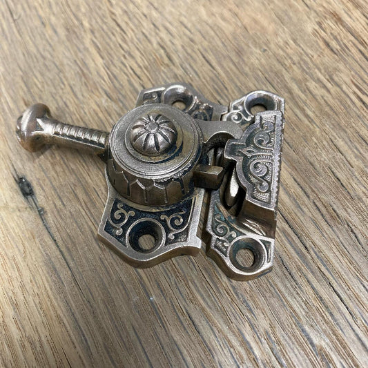 Antique Solid Brass Window Latches