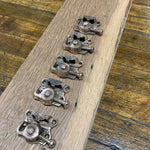 Load image into Gallery viewer, Antique Solid Brass Window Latches
