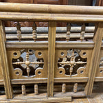 Load image into Gallery viewer, Ornate Antique Stair Railing (two sections) With Two Newel Posts

