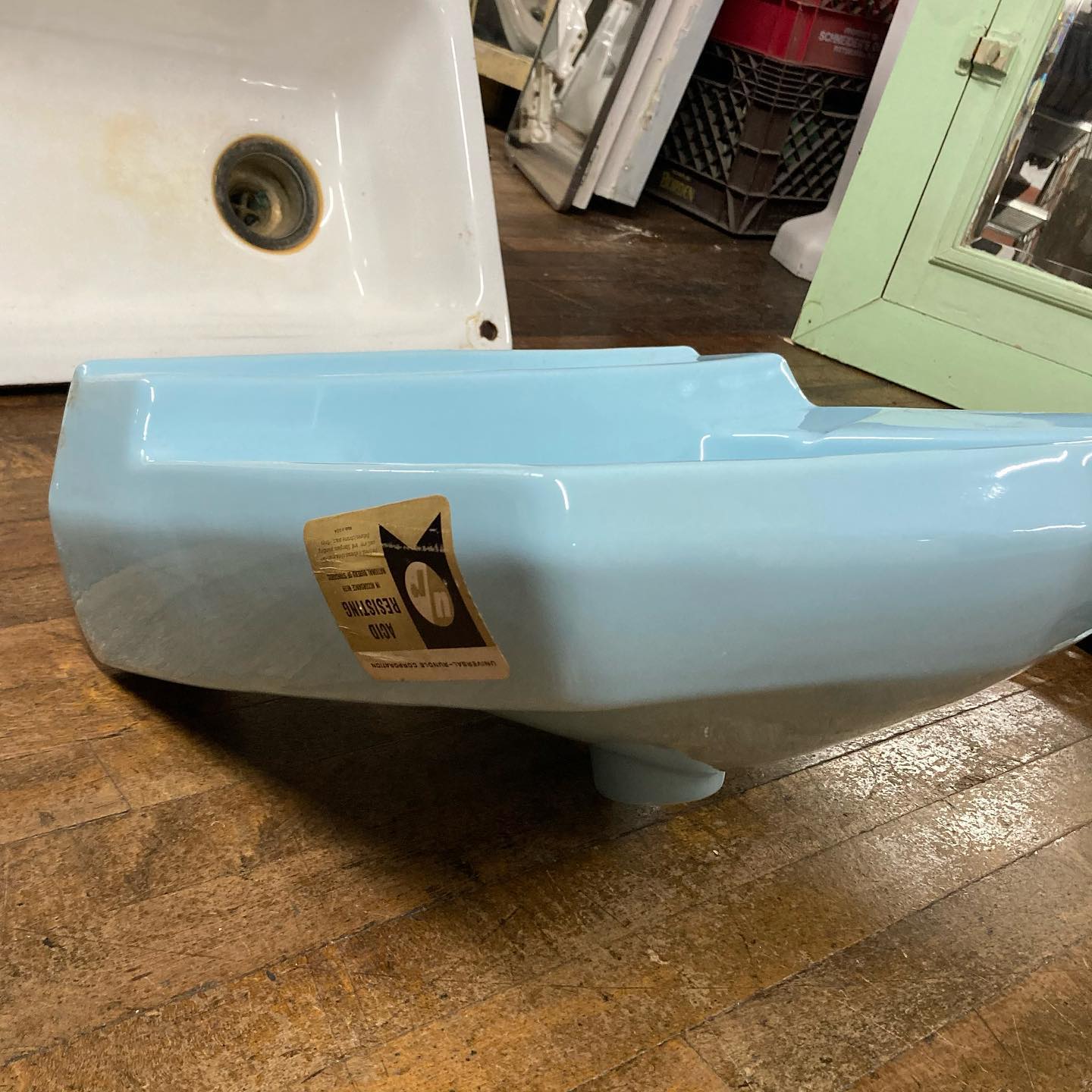Vintage "NEW OLD STOCK" Baby Blue Sink