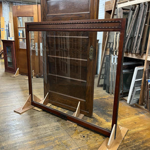 Large Antique Beveled Glass Picture Window