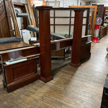 Quarter Sawn Oak Colonnade