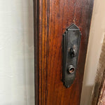 Load image into Gallery viewer, Antique Oak Entry Door with Original Beveled Glass
