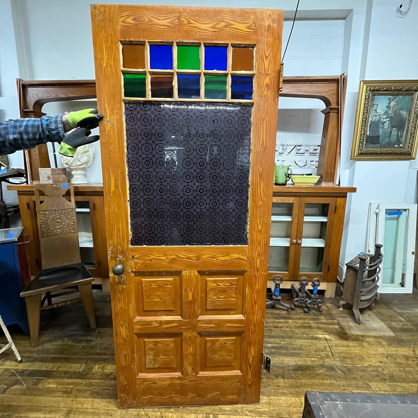 Antique Queen Anne Door