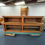 Load image into Gallery viewer, Antique Oak Pharmacy Apothecary Cabinet
