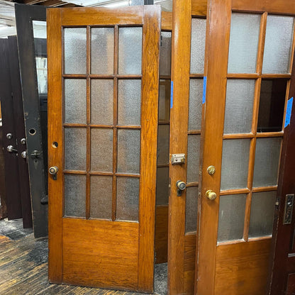 Antique Door with Privacy Glass