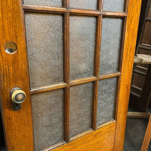 Antique Door with Privacy Glass