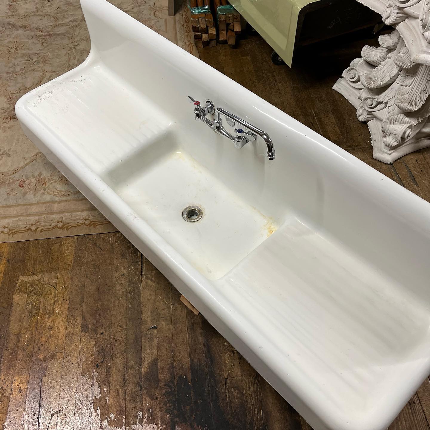Antique Cast Iron Farm Sink