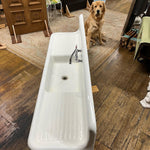 Load image into Gallery viewer, Antique Cast Iron Farm Sink
