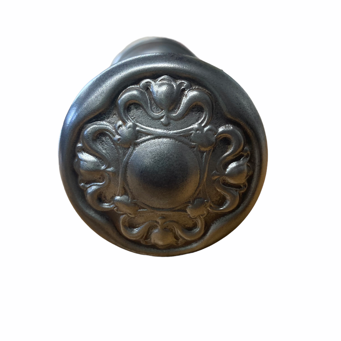 Antique Steel Reading Steel Door Knob Set (c. 1895)