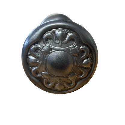 Antique Steel Reading Steel Door Knob Set (c. 1895)