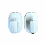 Load image into Gallery viewer, Pair of Antique Porcelain Wall Sconce Light Fixtures
