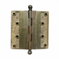 Antique Corbin Solid Brass Door Hinges 4 Inch