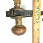 Load image into Gallery viewer, Antique Brass Russwin Exterior Door knob Set
