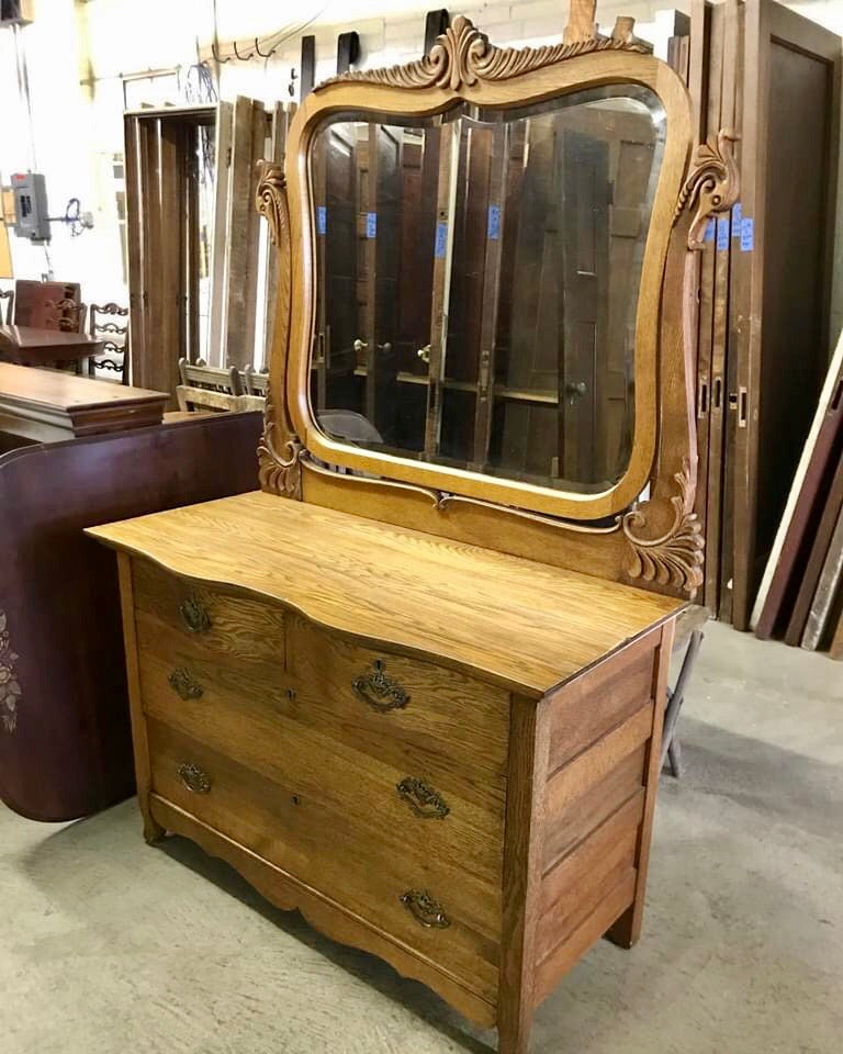 Antique Oak Dresser