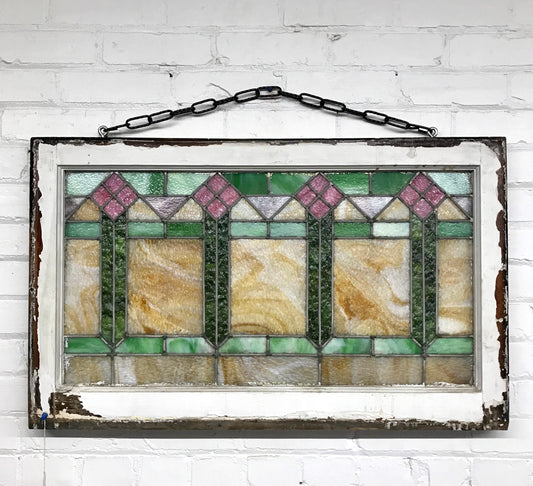 Antique Stained Glass Window