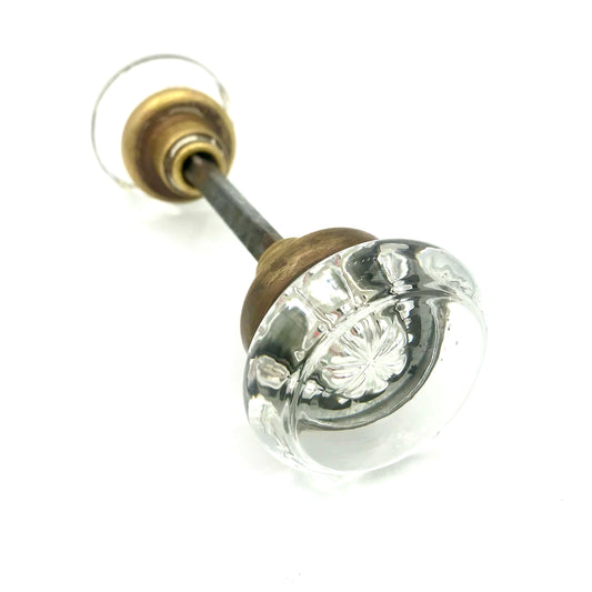 Antique Round Glass Doorknob