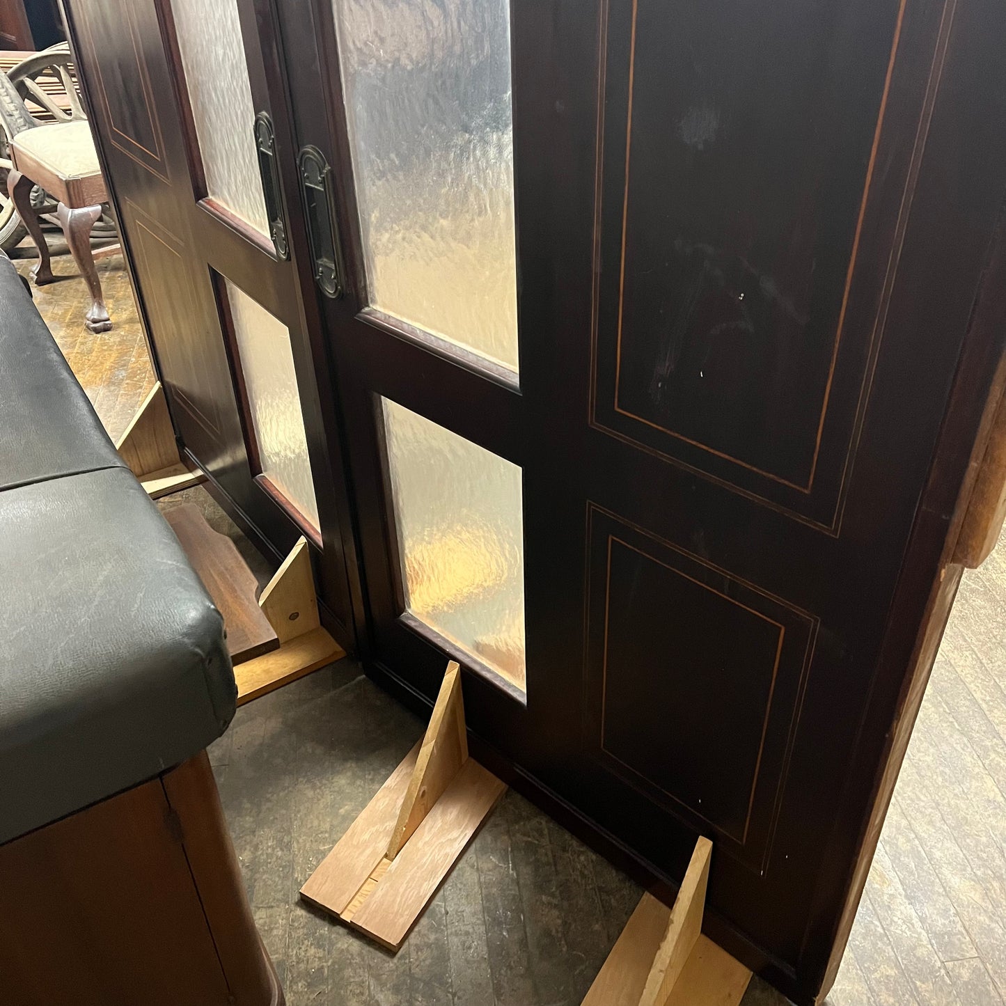 Antique Mission/Arts & Crafts/Frank Lloyd Wright Style Pocket Doors