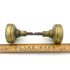 Antique Niles/Chicago Brass Doorknobs c. 1900