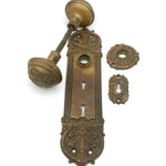 Load image into Gallery viewer, Antique Russell &amp; Erwin Doorknob Set c. 1897
