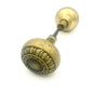 Antique Sargent Brass Doorknobs c. 1897