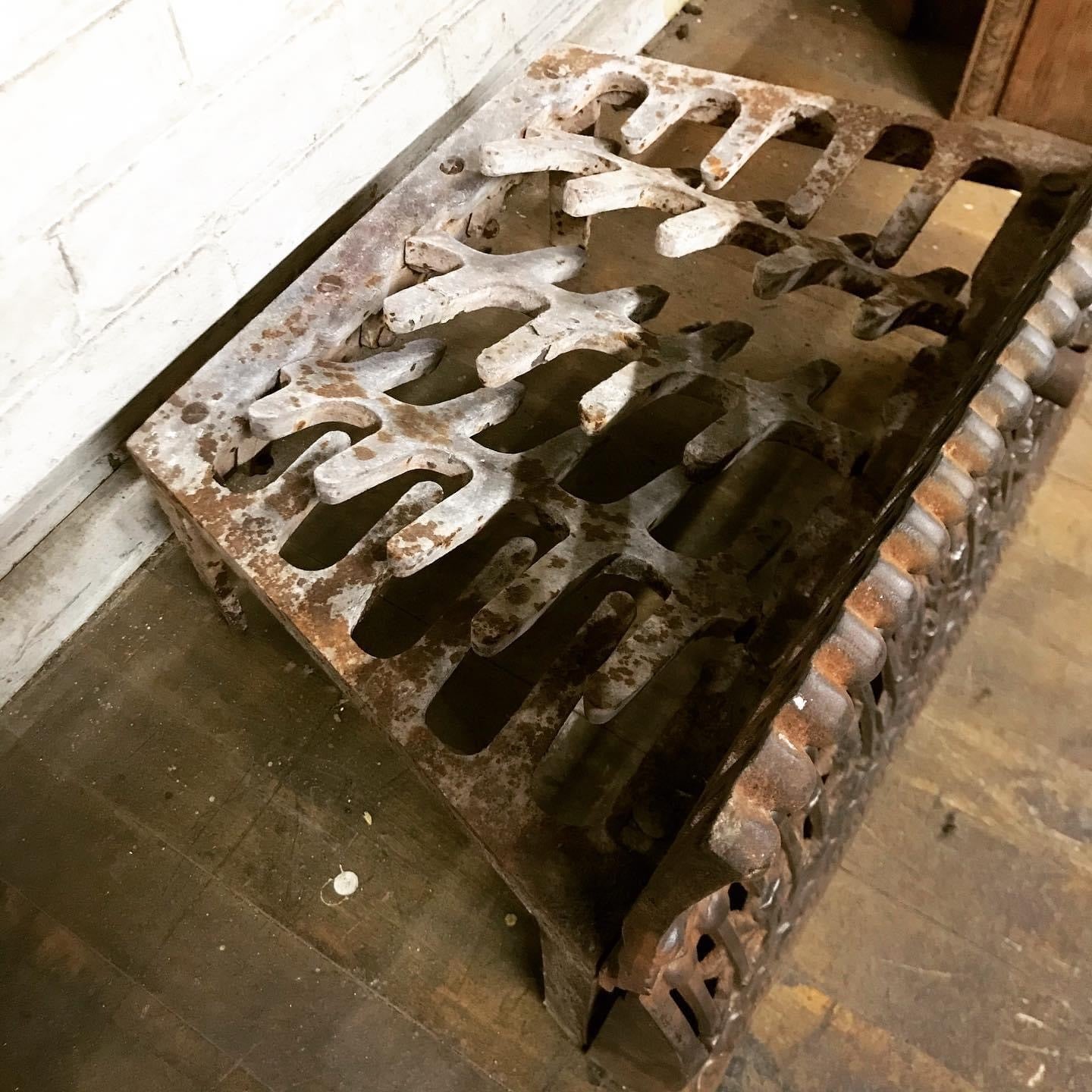 Antique Fireplace Log Holder/Insert