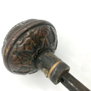 Antique Brass Reading (c. 1890) and Nashua (c. 1885) Doorknobs